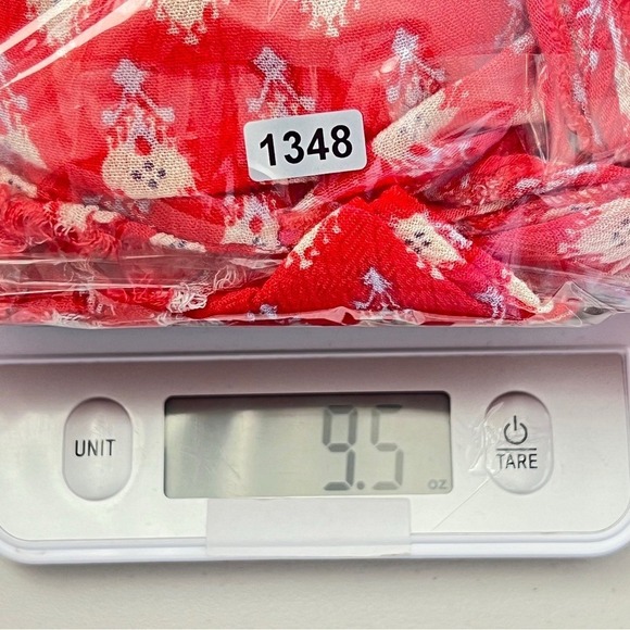 Free People FP One Red White Cinched Boho Western Cottagecore Summer Dress XS - Picture 11 of 14